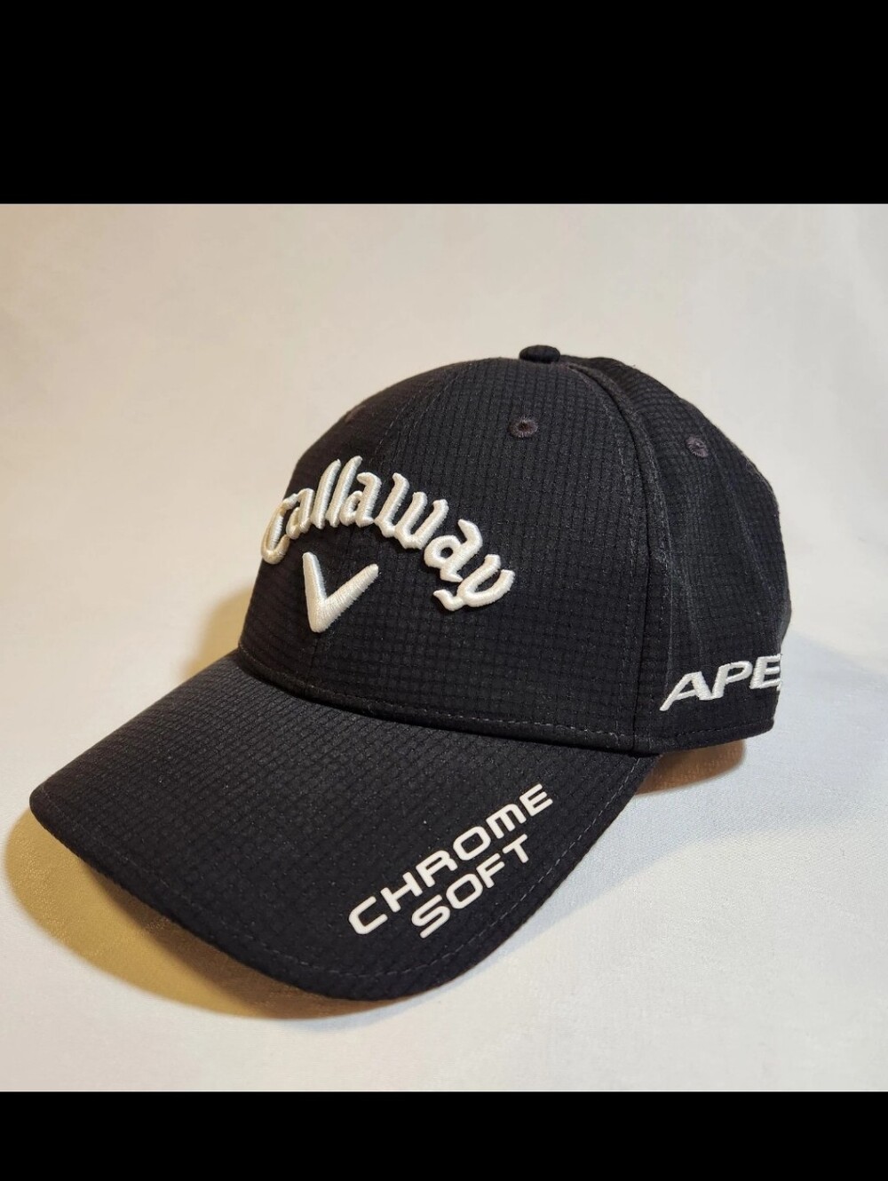 Callaway Golf Hat Epic Flash Apex Odyssey Chrome Soft Tour Adjustable Black